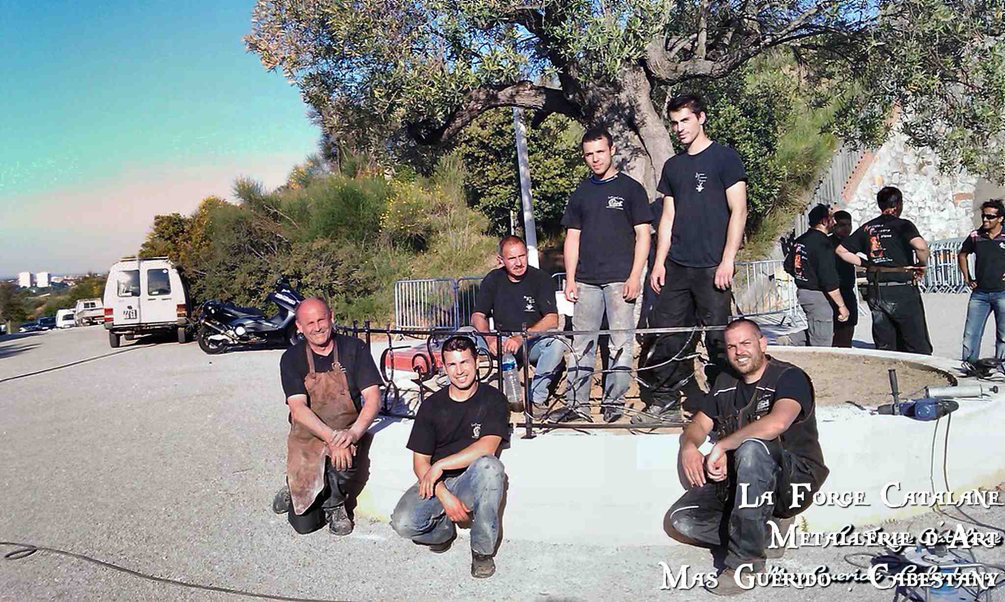 Equipe Serrat d en vaquer 2010 forge catalane.jpg